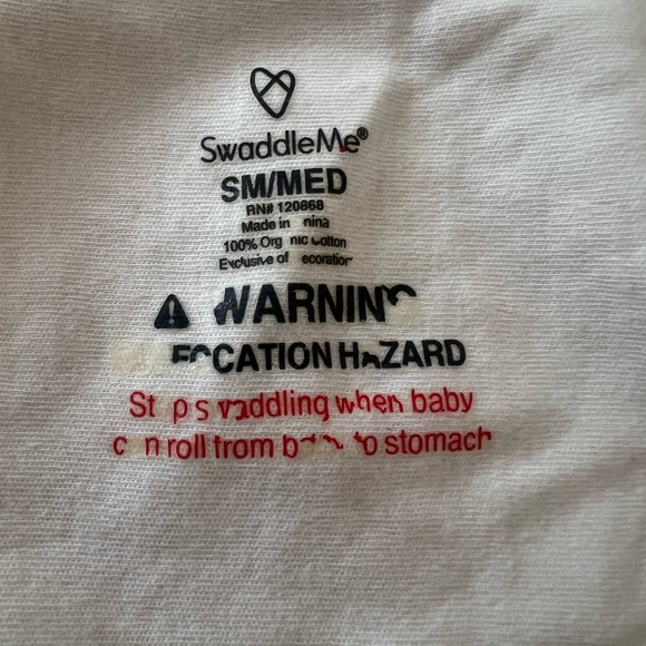 SwaddleMe Organic Cotton Swaddle Sleep Sack Baby Newborn Infant - Picture 2 of 3